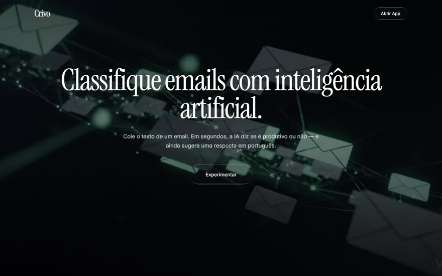 Crivo, screenshot 1